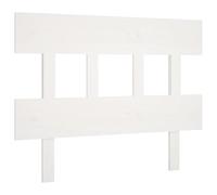vidaXL Testiera per Letto Bianca 93,5x3x81cm in Legno Massello di Pino