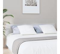 vidaXL Testiera per Letto Bianco Lucido 200x1,5x80cm Legno Multistrato