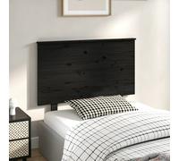 vidaXL Testiera per Letto Nera 94x6x82,5 cm in Legno Massello di Pino