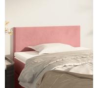 vidaXL Testiera Rosa 90x5x78/88 cm in Tessuto