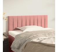 vidaXL Testiera Rosa 90x5x78/88 cm in Tessuto