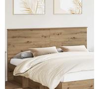 vidaXL Testiera Rovere Artigianale 180 cm Legno Multistrato, Testiera Letto Moderna, Rettangolare, Legno Elegante, Design Semplice, Facile da Pulire, Uso Interno