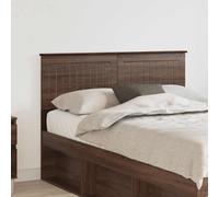 vidaXL Testiera Rovere Marrone Legno multistrato