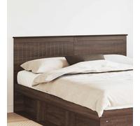 vidaXL Testiera Rovere Marrone Legno multistrato