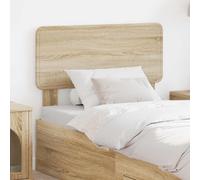 vidaXL Testiera con testiera Rovere Sonoma 75 cm Legno Multistrato, Testiera Rettangolare Moderna, Design Minimalista, Supporto Letto Resistente, Accessorio Elegante per la Camera