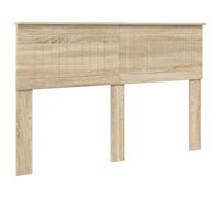 vidaXL Testiera con testiera Rovere Sonoma 135 cm Legno Multistrato, Testiera per Letto, Stile Moderno, Design Rettangolare, Mobile Minimalista, Legno ingegnerizzato Resistente, Facile da assemblare