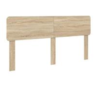 vidaXL Testiera con testiera Rovere Sonoma 180 cm Legno Multistrato, Testiera Rettangolare Moderna, Design Minimalista, Supporto Letto Resistente, Accessorio Elegante per la Camera