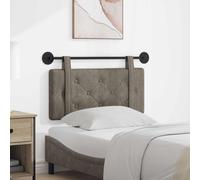 vidaXL Testiera sospesa Grigio PU Antico