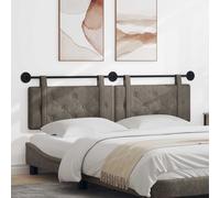 vidaXL Testiera sospesa Grigio PU Antico