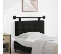 vidaXL Lato anteriore sospeso montato a parete in ecopelle, camera da letto, rettangolare, moderno, testiera montata a parete, design salvaspazio, decorazione elegante, linee semplici e pulite