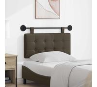 vidaXL Lato anteriore sospeso montato a parete in ecopelle, camera da letto, rettangolare, moderno, testiera montata a parete, design salvaspazio, decorazione elegante, linee semplici e pulite