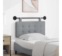 vidaXL Parte anteriore sospesa in tessuto, elegante testiera sospesa per camera da letto, moderna e salvaspazio, imbottita e montata a parete