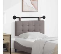 vidaXL Parte anteriore sospesa in tessuto, elegante testiera sospesa per camera da letto, moderna e salvaspazio, imbottita e montata a parete