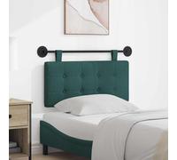 vidaXL Parte anteriore sospesa in tessuto, elegante testiera sospesa per camera da letto, moderna e salvaspazio, imbottita e montata a parete