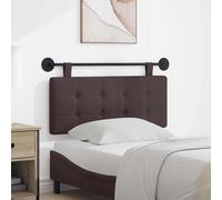 vidaXL Parte anteriore sospesa in tessuto, elegante testiera sospesa per camera da letto, moderna e salvaspazio, imbottita e montata a parete