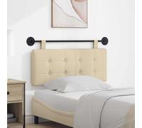 vidaXL Parte anteriore sospesa in tessuto, elegante testiera sospesa per camera da letto, moderna e salvaspazio, imbottita e montata a parete
