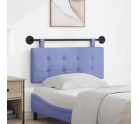 vidaXL Parte anteriore sospesa in tessuto, elegante testiera sospesa per camera da letto, moderna e salvaspazio, imbottita e montata a parete
