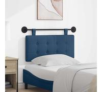 vidaXL Parte anteriore sospesa in tessuto, elegante testiera sospesa per camera da letto, moderna e salvaspazio, imbottita e montata a parete
