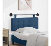vidaXL Parte anteriore sospesa in tessuto, elegante testiera sospesa per camera da letto, moderna e salvaspazio, imbottita e montata a parete