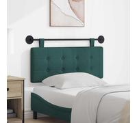 vidaXL Parte anteriore sospesa in tessuto, elegante testiera sospesa per camera da letto, moderna e salvaspazio, imbottita e montata a parete