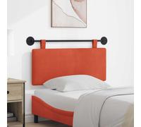 vidaXL Testiera sospesa in tessuto di velluto a coste, moderna testiera da letto, rettangolare, imbottita, morbida, salvaspazio, design minimalista