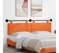 vidaXL Testiera sospesa Tessuto in Cords, Testiera moderna rettangolare da parete, imbottita, schienale regolabile, accessorio salvaspazio per letto