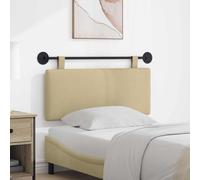 vidaXL Testiera sospesa in tessuto di velluto a coste, moderna testiera da letto, rettangolare, imbottita, morbida, salvaspazio, design minimalista