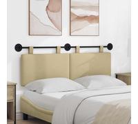 vidaXL Testiera sospesa in tessuto di velluto a coste, moderna testiera da letto, rettangolare, imbottita, morbida, salvaspazio, design minimalista