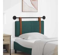 vidaXL Testiera sospesa Verde Scuro PU Antico, Testata Letto Moderna Rettangolare, Design da Montare, Accessorio Semplice e Funzionale per la Camera