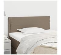 VIDAXL - Testiera Tortora 100x5x78/88 Cm In Tessuto - SPEDIZIONE GRATUITA