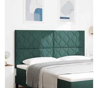 vidaXL Testiera Verde Scuro 180 cm Velluto