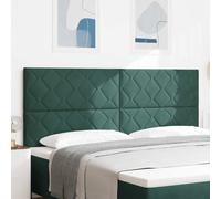 vidaXL Testiera Verde Scuro 200 cm Velluto