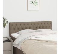 VidaXL Testiere 2 pz Tortora 72x7x78/88 cm in Tessuto