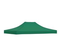 vidaXL Tetto per Tendone per Feste 4,5x3 m Verde 270 g/m²