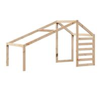 vidaXL Tetto per Letto Bambini 198x87x113 cm in Legno Massello di Pino, tetto per letto, tettoia per letto bambini, baldacchino per letto bambini