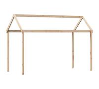 vidaXL Tetto per Letto Bambini 207x95,5x159 cm Legno Massello di Pino