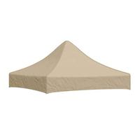 vidaXL Tetto per Tendone per Feste 2x2 m Beige 270 g/m²