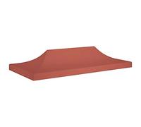 Tetto per Tendone per Feste 6x3 m Terracotta 270 g/m²