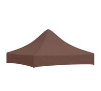 vidaXL Tetto per Tendone per Feste 2x2 m Giallo 270 g/m²