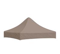 vidaXL Tetto per Tendone per Feste 2x2 m Grigio Talpa 270 g/m²