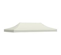 Tetto per tendone per feste 3x6 m crema