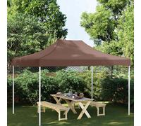 vidaXL Tetto per Tendone per Feste 4x3 m Marrone 270 g/m²