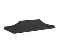 vidaXL Tetto per Tendone per Feste 6x3 m Nero 270 g/m²