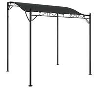 vidaXL Tettoia Antracite 2x2,3 m 180 g/m² Tessuto e Acciaio