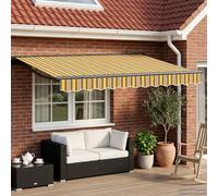 vidaXL Tettuccio Elettrico Retrattile 3 x 2 m, Copertura Terrazza Alfresco, Tende Elettriche Ritrattabili, Ombra Versatile, Tenda Esterna Resistente alle Intemperie