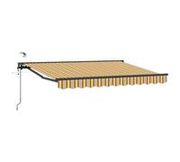 vidaXL Tettuccio Elettrico Retrattile 3 x 2 m, Pergolato moderno rettangolare per giardino e terrazza, tenda elettrica, ombrellone regolabile, resistente agli agenti atmosferici