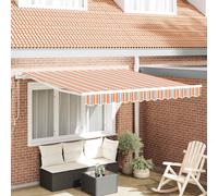 vidaXL Tettuccio Elettrico Retrattile Multicolore 300 x 250 cm