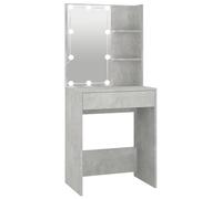 vidaXL Toeletta con Luci a LED Tavolo da Trucco 60x40x140 cm Colori Diversi