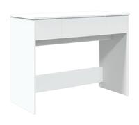 vidaXL Toeletta con Specchio Bianco 100x45x76 cm