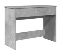 vidaXL Toeletta con specchio grigio cemento 100x45x76 cm